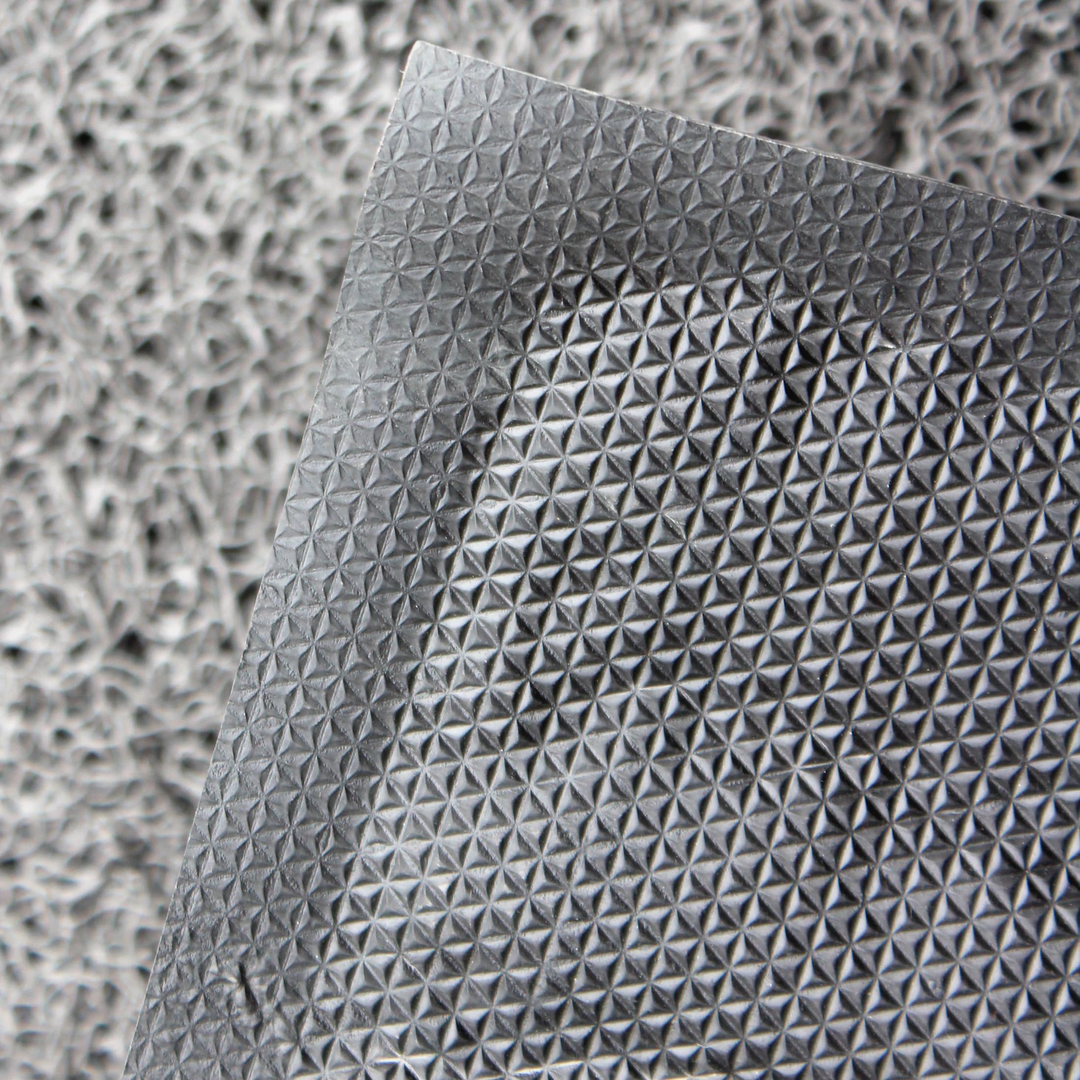 Floortex® Doortex® Twistermat Indoor Entrance Mat, Storm Gray - 48&quot; X 72&quot;