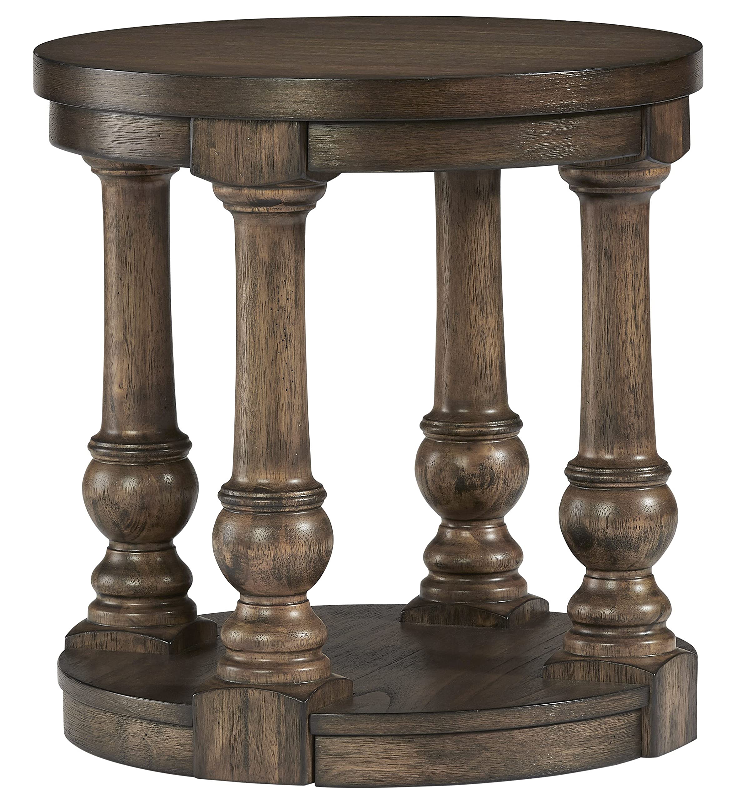 Progressive Furniture Wynton Round End Table, Cognac