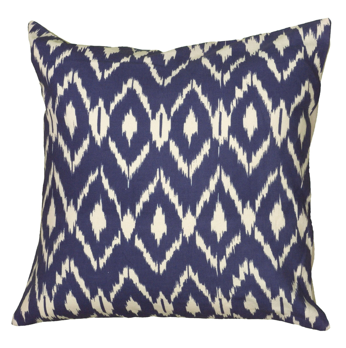 Rizzy Home | T06149 | Poly Fill Decorative Pillow | 18&quot;X18&quot; Blue/Neutral/Ikat