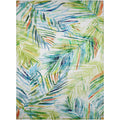 Dalyn Rugs Tropics Tc4 Multi 8' X 10' Indoor Outdoor Area Rug, Easy Clean, Machine Washable, Non Shedding, Bedroom, Living Room, Dining Room, Kitchen, Patio Rug