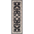 Superior Elegant Kingfield Collection Area Rug, 8mm Pile Height with Jute Backing, Classic Bordered Rug Design, Anti-Static, Wat