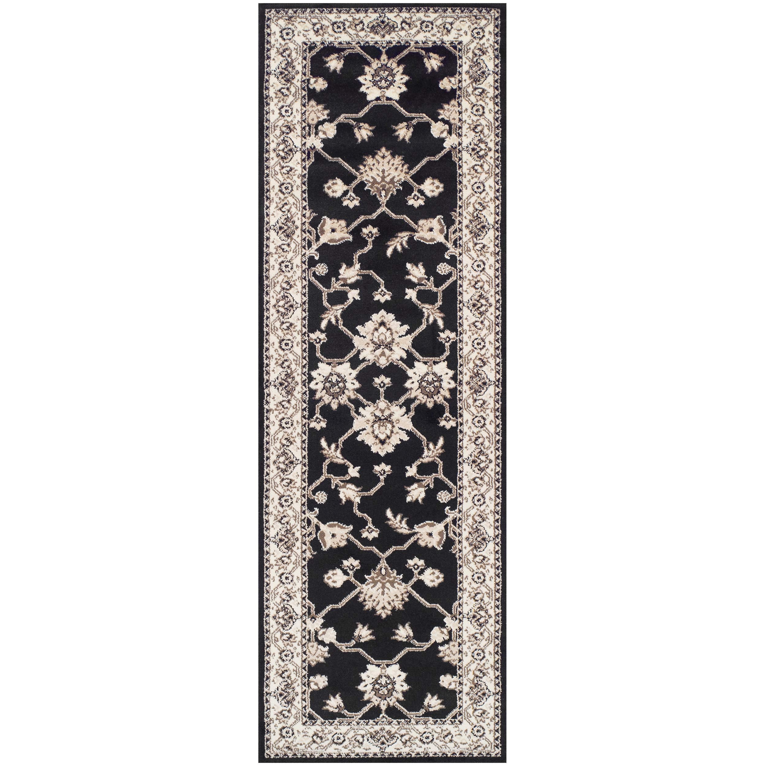 Superior Elegant Kingfield Collection Area Rug, 8mm Pile Height with Jute Backing, Classic Bordered Rug Design, Anti-Static, Wat