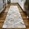 Addison Rugs Laredo Alr38 Ivory Washable 2'3" X 7'6" Indoor Outdoor Hallway Runner Rug, Stain Resistant Washable Kitchen Area Carpet For Bathroom, Entry, Patio, Laundry And Bedroom Rug