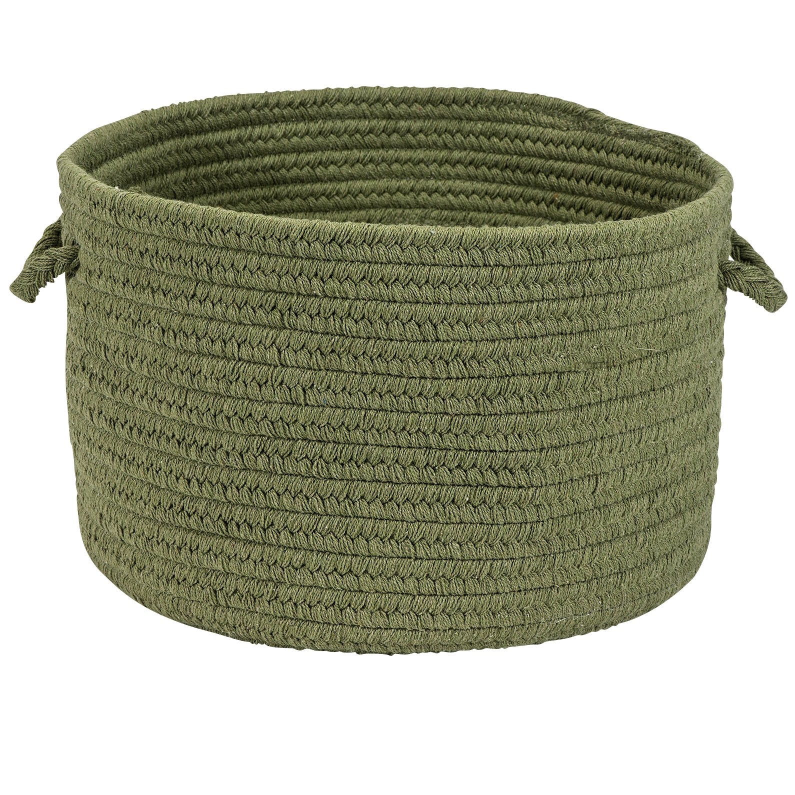 Colonial Mills Softex Check Utility Basket, 18 By 12-Inch, Buff