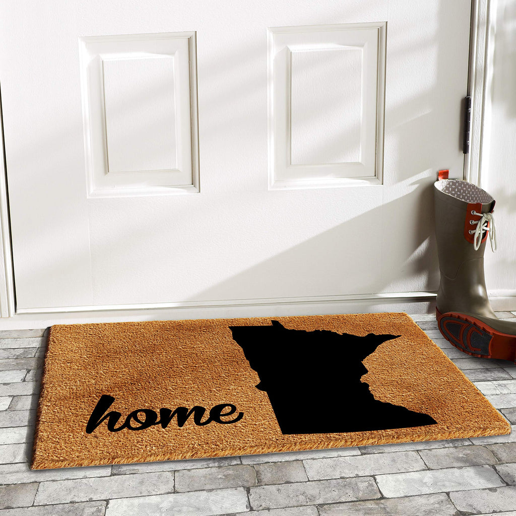 Calloway Mills 105281830 Minnesota Doormat, 18' X 30', Natural/Black