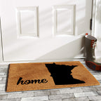 Calloway Mills 105281830 Minnesota Doormat, 18' X 30', Natural/Black