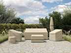 Covermates Outdoor Chair Cover - Water Resistant Polyester, Drawcord Hem, Mesh Vents, Seating And Chair Covers, 25W X 28D X 36H, Khaki