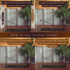 Trumiri Incense Sticks - Combo Pack Of 40 Insence-Sticks - 20 Vanilla + 20 Pineapple - Insenses - Insents - Incents - Inscense -