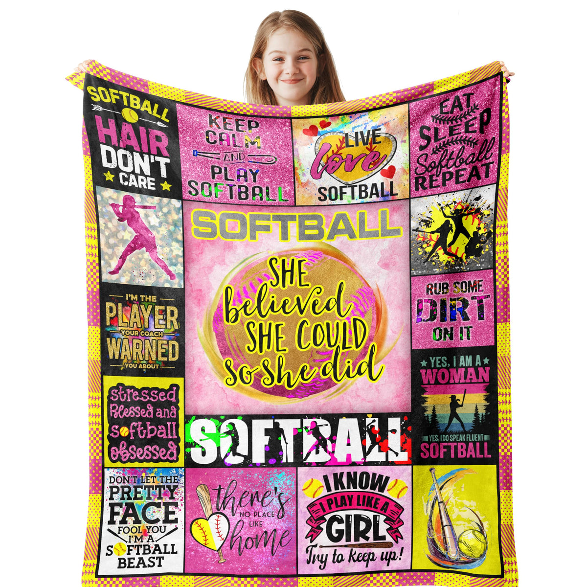 Zolumy Softball Accessories For Girls, Softball Gifts For Girls, Softball Gifts For Team, Softball Party Favors, Softball Stuff,