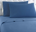 Shavel Home Products Micro Flannel Queen-Size Sheet Set, Machine Wash & Dry, No Pilling, 18' Deep Pocket With 2 Pillowcases, Sm