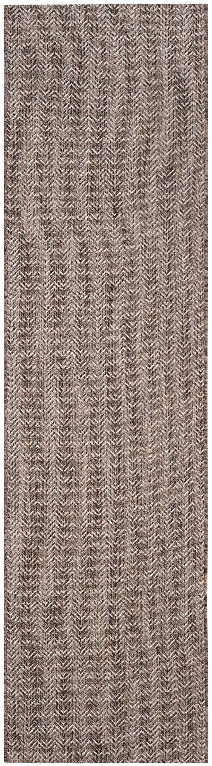 Safavieh Courtyard Collection 2'3' X 6'7' Brown / Beige Cy8022 Indoor/ Outdoor Patio Backyard Mudroom Runner Rug