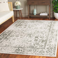 SAFAVIEH Adirondack Collection Area Rug - 51 x 76, Ivory & Dark Green, Oriental Design, Non-Shedding & Easy Care, Ideal for Hi