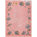 Addison Rugs Surfside Asr39 Peach 5' X 7'6" Indoor Outdoor Rug, Easy Clean, Machine Washable, Non Shedding, Bedroom, Living Room, Dining Room, Kitchen, Patio Rug