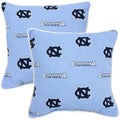 College Covers Outdoor Decorative Pillow Pillow, 16' X 16', North Carolina Tar Heels 2 Count