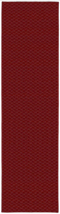 Garland Rug Medallion Area Rug, 3-Feet by 8-Feet, Chili Pepper Red