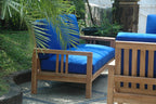 Anderson Teak SET-254 - No Cushion South Bay Deep Seating Collection