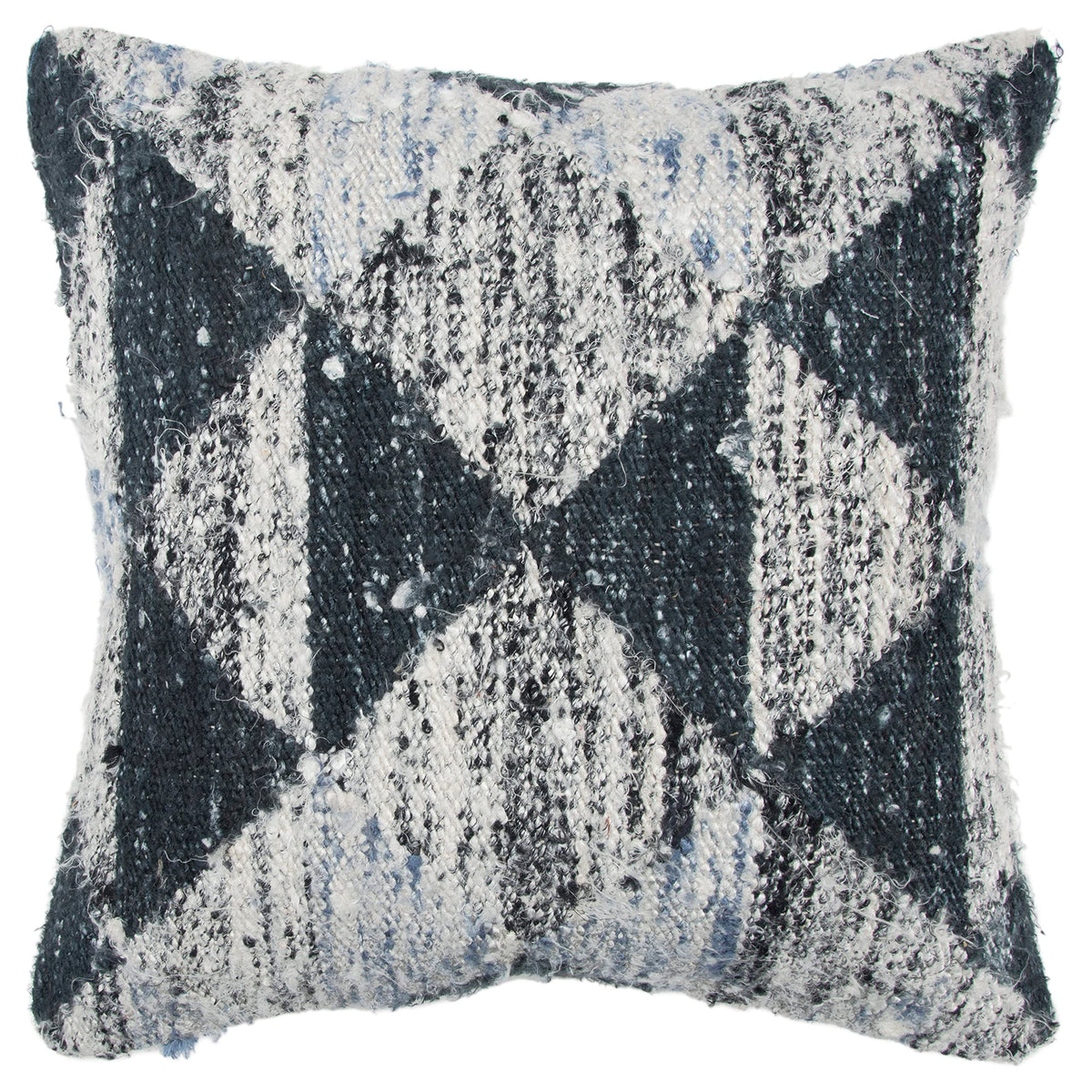 Rizzy Home T13822 Decorative Pillow, 20&quot;X20&quot;, Gray