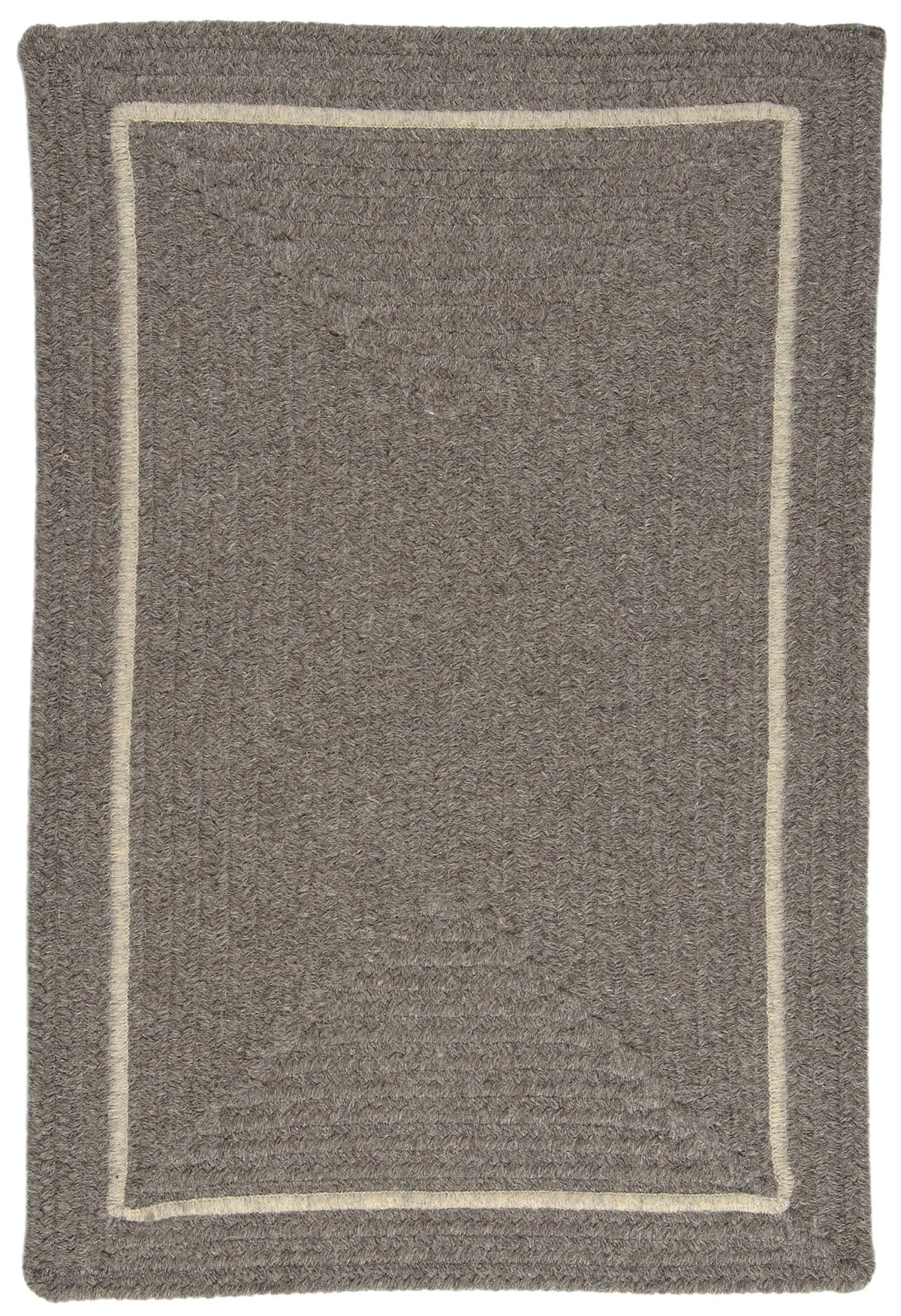 Shear Natural Rug, 2 By 6-Feet, Rockport Gray