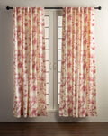Maison D' Hermine 100% Cotton Curtain - 50'X124' Lacquer Red Decorative Curtain - Aesthetic Curtains For Farmhouse, Kitchen &
