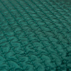 Rizzy Home 22" x 22" Down Filled Pillow in Teal Polyester Cover