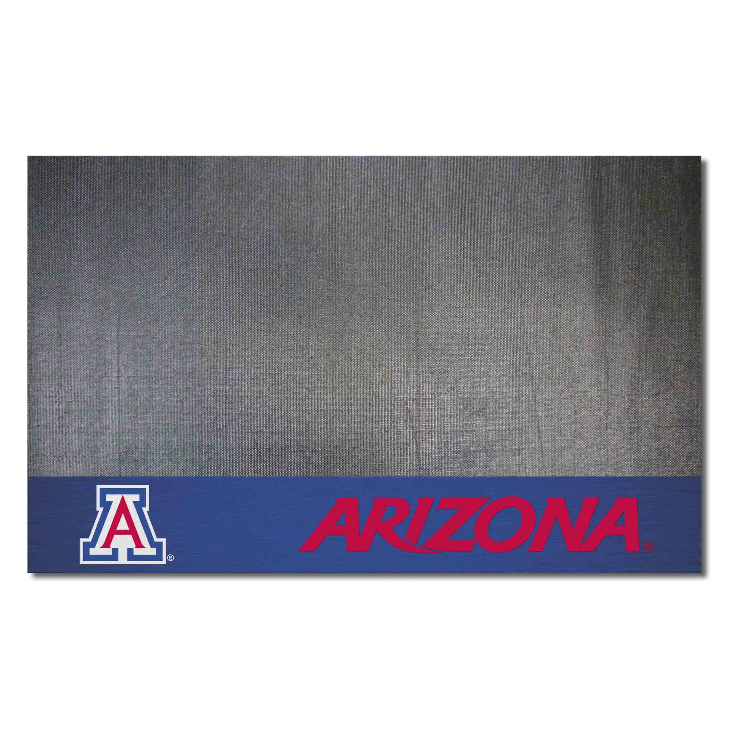 Fanmats 16950 Arizona Wildcats Vinyl Grill Mat - 26In. X 42In. - Deck Patio Protective Mat | Oil, Flame, And Uv Resistant
