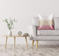 Home The Best Is For You Polyester Embroidered Cushion Cover 16X16 Inch Or 40X40 Cm Offwhite And Pink  Pack Of 1