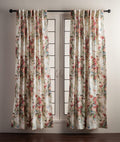 Maison D' Hermine 100% Cotton Curtain - 50'X96' Decorative Curtain - Aesthetic Curtains For Farmhouse, Kitchen & Bedroom - For