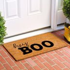 Calloway Mills Hey Boo Doormat (Tan/Black, 24' X 36')