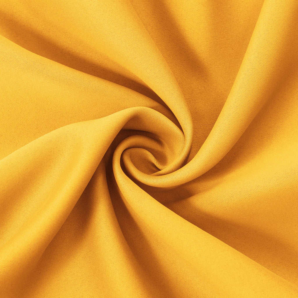 Lemomo Yellow Thermal Blackout Curtains/38 X 63 Inch/Set Of 2 Panels Room Darkening Curtains For Bedroom