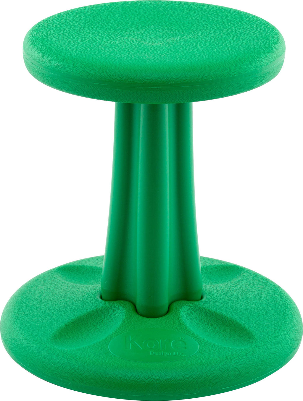 Kore Design Wobble Stool Chair, Girls + Boys Kid Desk Stools, Ergonomic Small Office Chairs, Flexible Seating For Active Child, Add/Adhd, Classroom, School, Home, Kids (14In), Age 6-7 Yrs, Green
