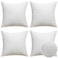 Home Brilliant White Pillow Shams Decorative Pillow Covers Outdoor For Patio Bench Garden Farm Throw Pillow Covers 20X20, 50Cm,