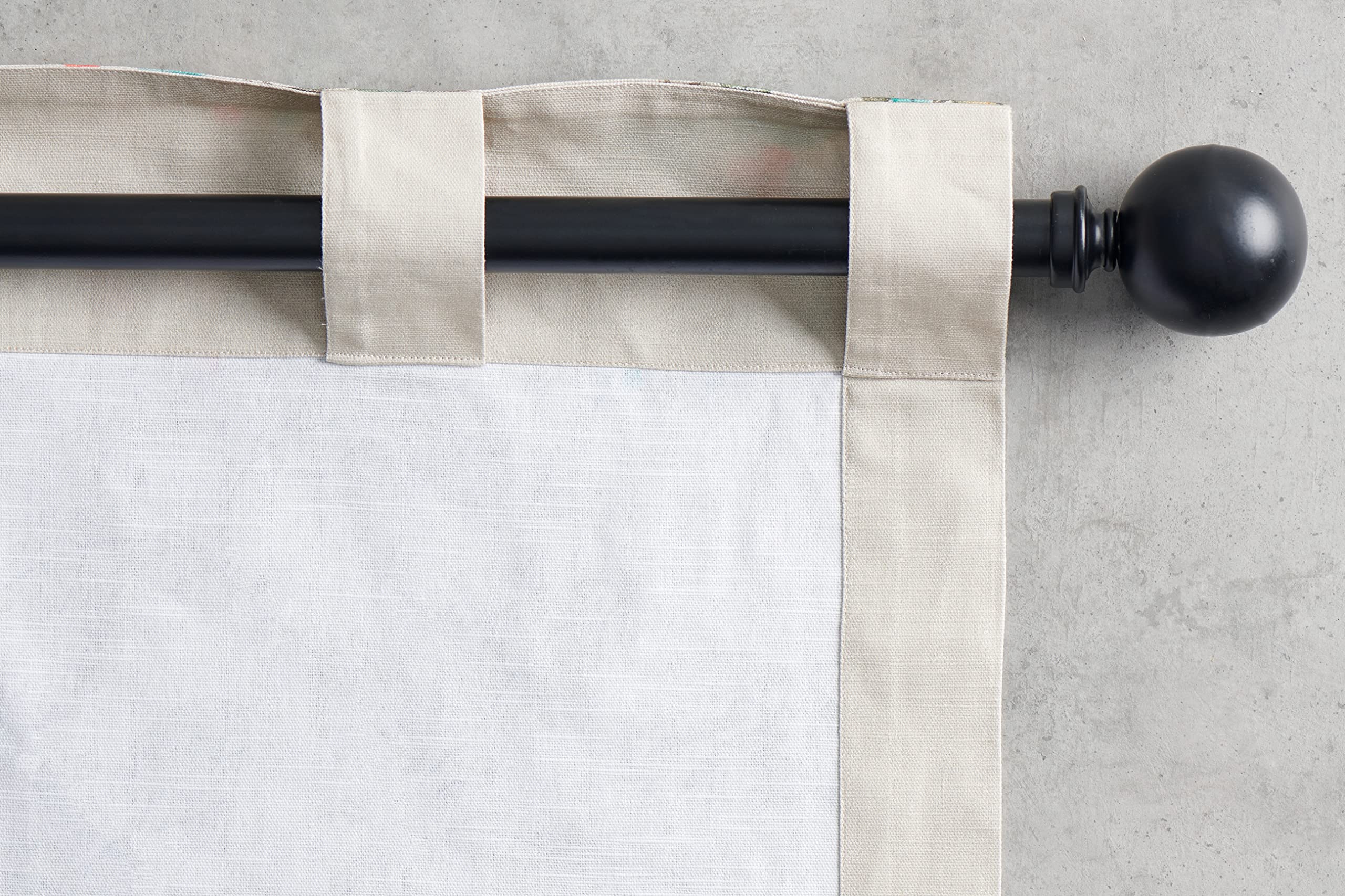 Maison D' Hermine 100% Cotton Curtain Bamboo Beige One Panel Curtain For Living Rooms Bedrooms Offices Tailored With A Rod Pocke