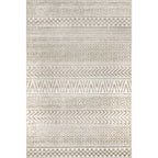 Nuloom Kamryn Textured Tribal Indoor/Outdoor Area Rug, 8X10, Beige
