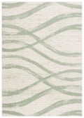 Safavieh Adirondack Collection Area Rug - 3' x 5', Ivory & Sage, Contemporary Design, Stain Resistant, Ideal for High Traffic Ar