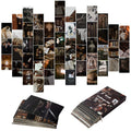 Yopyame 50PCS Dark Academia Aesthetic Pictures Wall Collage Kit, Retro Style Photo Collection Collage Dorm Decor for Teens and Y