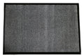 Durable Wipe-N-Walk Vinyl Backed Indoor Carpet Entrance Mat, 4 X 8, Charcoal