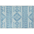 Sedona Sn14 Blue Transitional Rug Rectangle 8' X 10'