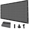 Amagenix 90% Sun Shade Cloth With Grommets, 6' X 8' Pergola Replacement Shade Cover Canopy Privacy Screen For Outdoor Patio Gard