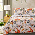 Barefoot Bungalow Willow Quilt Set, King, Off/White,Gl-1806Bmsk