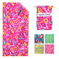 4Monster Microfiber Beach Towel Quick Dry,Super Absorbent Lightweight Travel Towel for Swimmers, Sand Free Camping Towel, Beach 