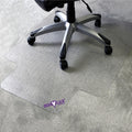 Marvelux 47' X 53' Heavy Duty Polycarbonate Office Chair Mat With Lip For Carpets | Transparent Carpet Protector For Low, Stan