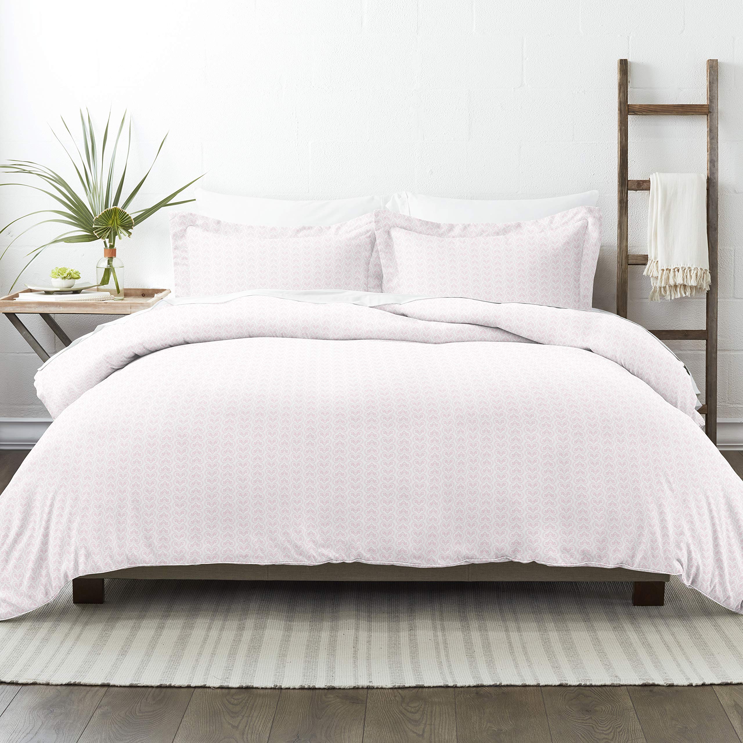 Linen Market Twin Duvet Cover For Twin (Pink) - Experience Hotel-Like Comfort With Unparalleled Softness, Exquisite Prints & Sol
