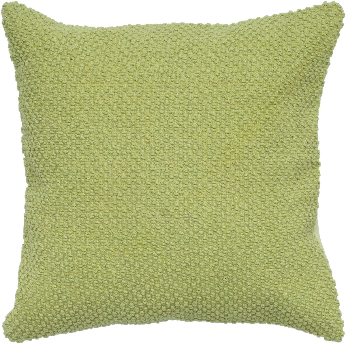 Pillow Cover With Hidden Zipper In Sage And Sage [Set of 2]