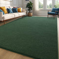 Zedrew Deep-Green Area Rugs For Bedroom Living Room, 5X7 Feet Indoor Memory Foam Rug, Modern Washable Rugs For Kids Boys Girls R