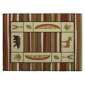 Dalyn Rugs Excursion Ex3 Red 2'6" X 3'10" Indoor/Outdoor, Machine Washable, Easy Clean, Non Shedding, Bedroom, Living Room, Dining Room, Kitchen, Patio Rug