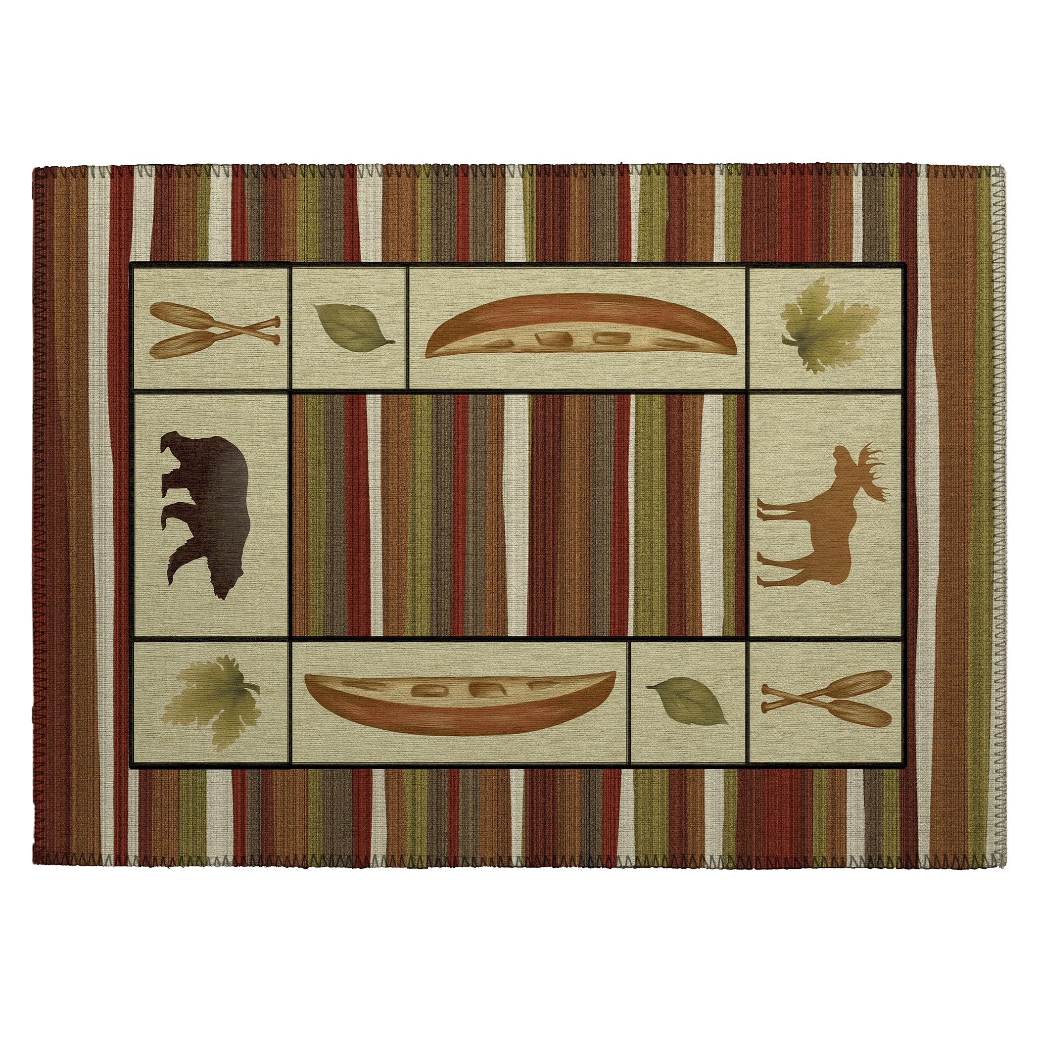 Dalyn Rugs Excursion Ex3 Red 2'6" X 3'10" Indoor/Outdoor, Machine Washable, Easy Clean, Non Shedding, Bedroom, Living Room, Dining Room, Kitchen, Patio Rug