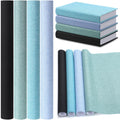 Smoothnovelty 4 Pcs Book Cloth Bookcover Fabric Surface With Paper Backed Binding Cloth Fabric Book Cover For Scrapbooking Album