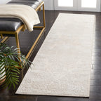 SAFAVIEH Reflection Collection Runner Rug - 2'3'' x 8', Creme & Ivory, Vintage Distressed Design, Non-Shedding & Easy Care, Idea