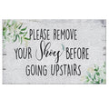 Luvadian Please Remove Your Shoes Doormat - Shoes Off Doormat, Take Off Your Shoes Door Mat, Funny Welcome Mats For Front Door,