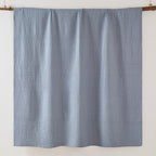 Levtex Home - Cross Stitch Chambray Quilt Set - Full/Queen Quilt + Two Standard Pillow Shams - Cross Stitched Pattern - Quilt Si